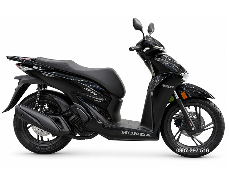 Honda SH150i Ý đen bóng 2027 tại Đồng Tháp - Sơn bóng lịch sự, tiện ích cho mỗi ngày