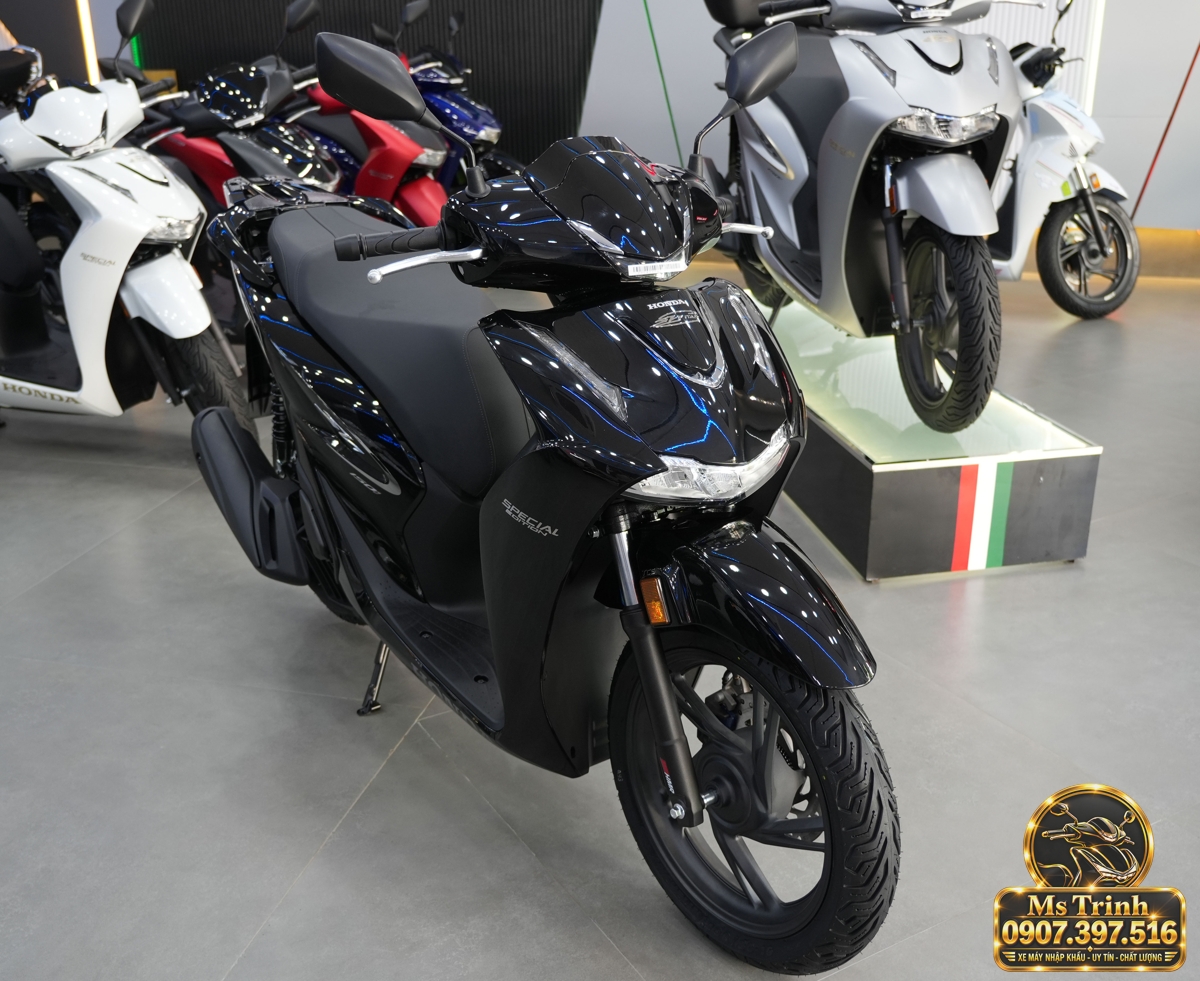 Honda SH150i Ý đen bóng 2027 tại Đồng Tháp - Sơn bóng lịch sự, tiện ích cho mỗi ngày