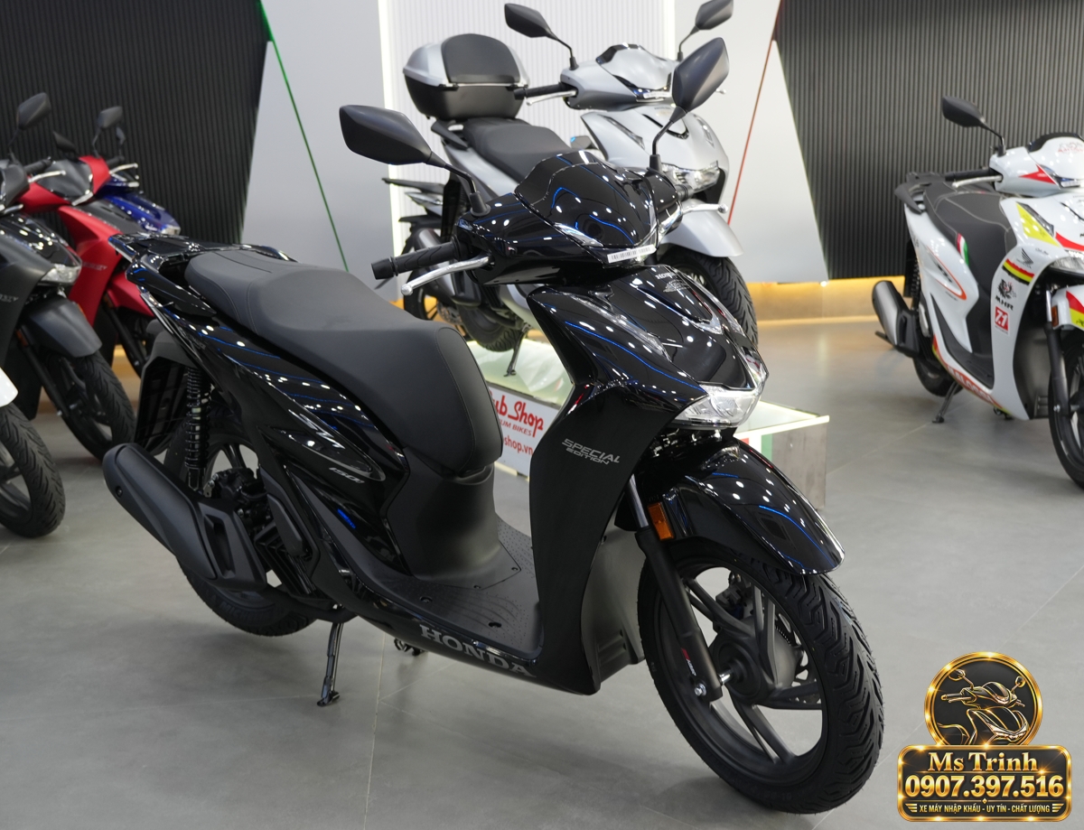 Honda SH150i Ý đen bóng 2027 tại Đồng Tháp - Sơn bóng lịch sự, tiện ích cho mỗi ngày