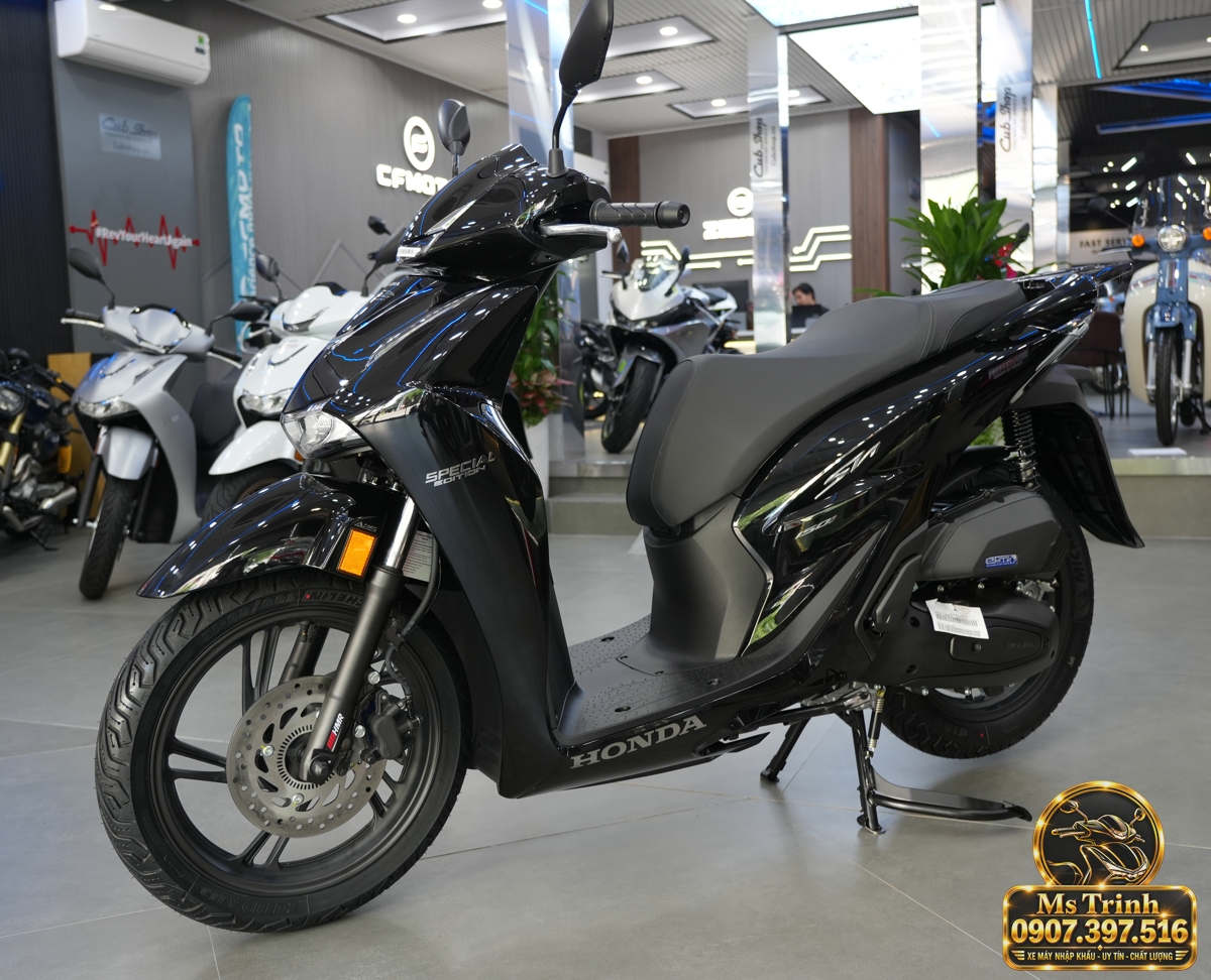 Honda SH150i Ý đen bóng 2027 tại Đồng Tháp - Sơn bóng lịch sự, tiện ích cho mỗi ngày