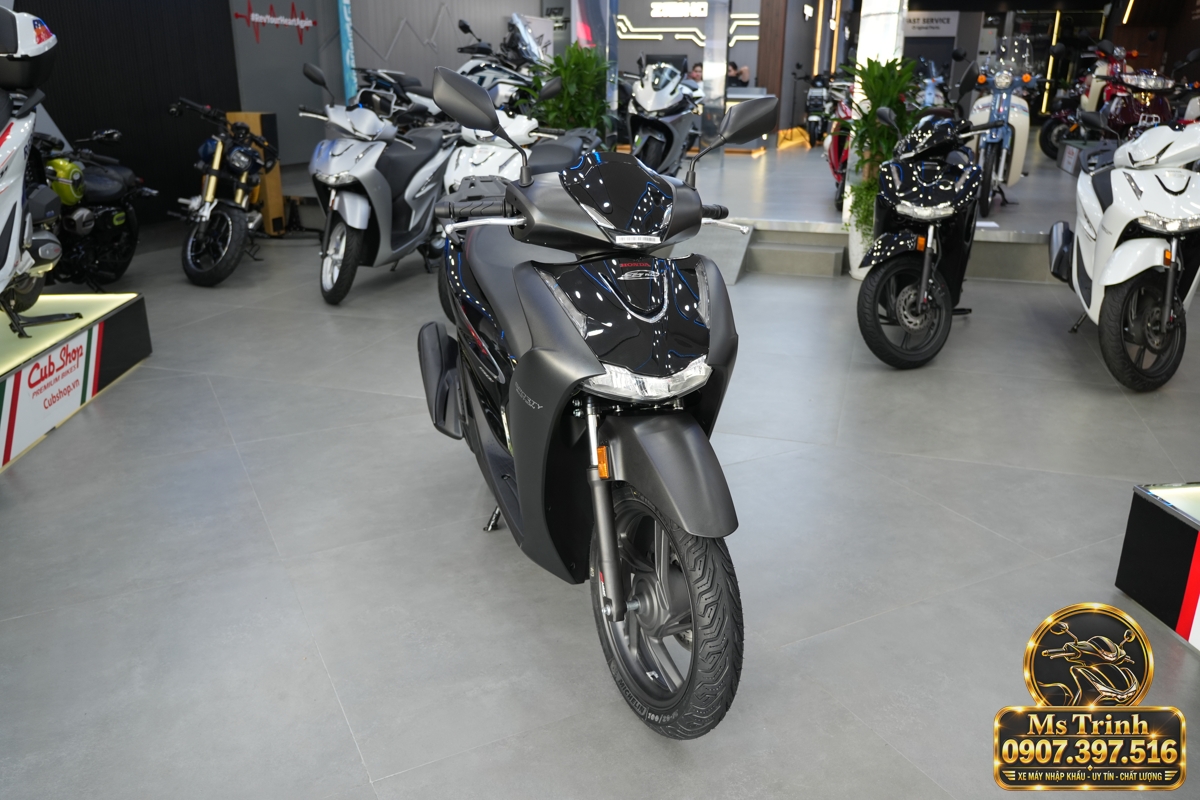 Honda SH150i Ý đen nhám 2027 tại Đồng Tháp sắc đen lịch lãm giá tốt, chính ngạch