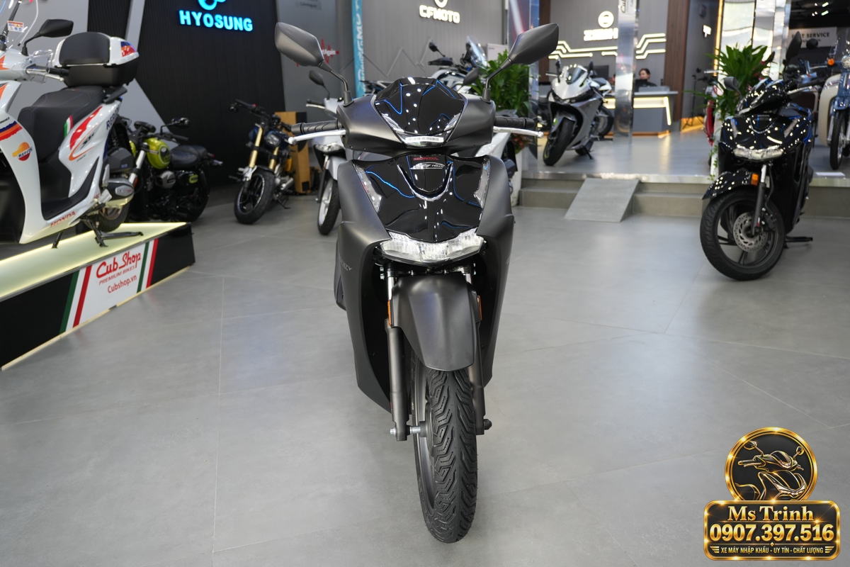Honda SH150i Ý đen nhám 2027 tại Đồng Tháp sắc đen lịch lãm giá tốt, chính ngạch
