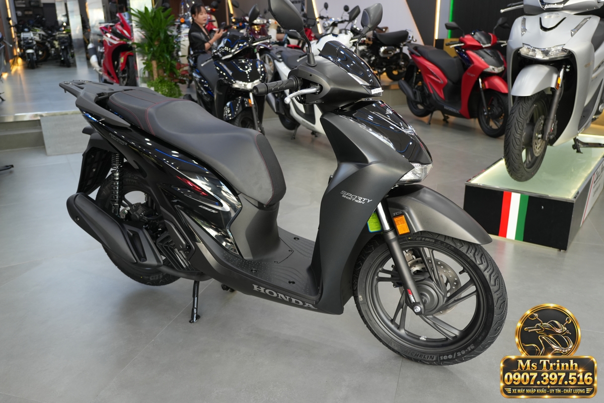 Honda SH150i Ý đen nhám 2027 tại Đồng Tháp sắc đen lịch lãm giá tốt, chính ngạch
