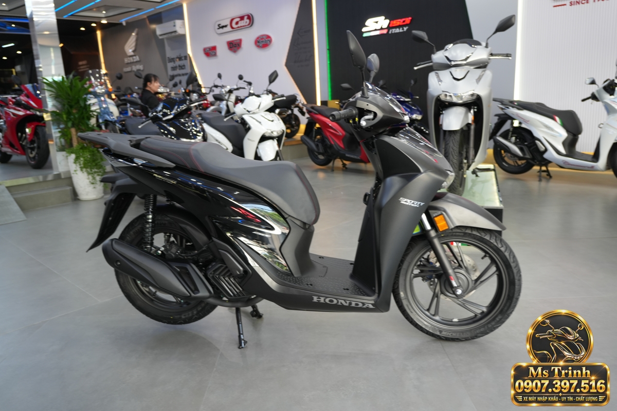 Honda SH150i Ý đen nhám 2027 tại Đồng Tháp sắc đen lịch lãm giá tốt, chính ngạch