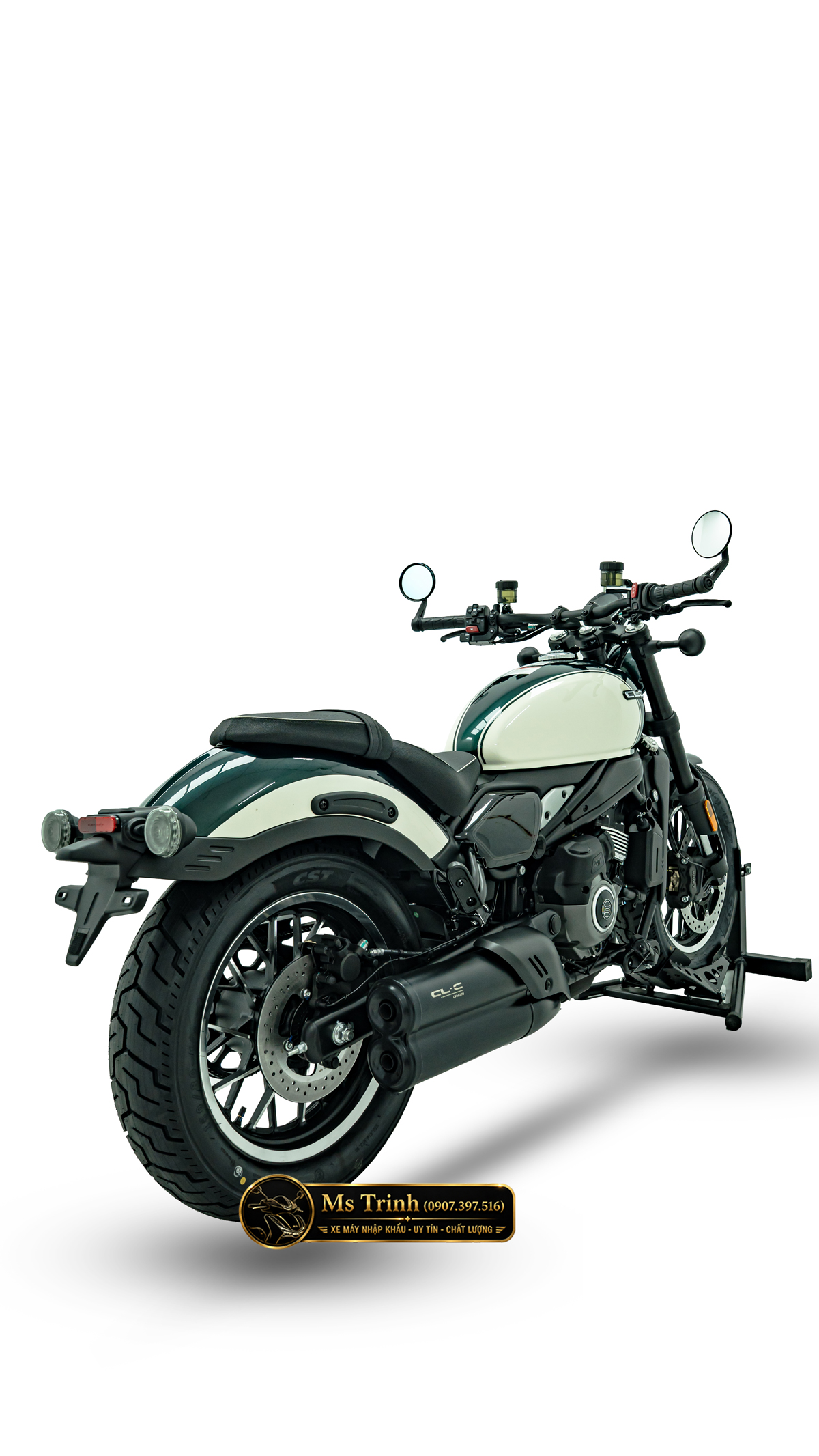 CFMOTO 450CL-C AMT Đồng Tháp Cruiser 449cc số tự động, giá 167 triệu