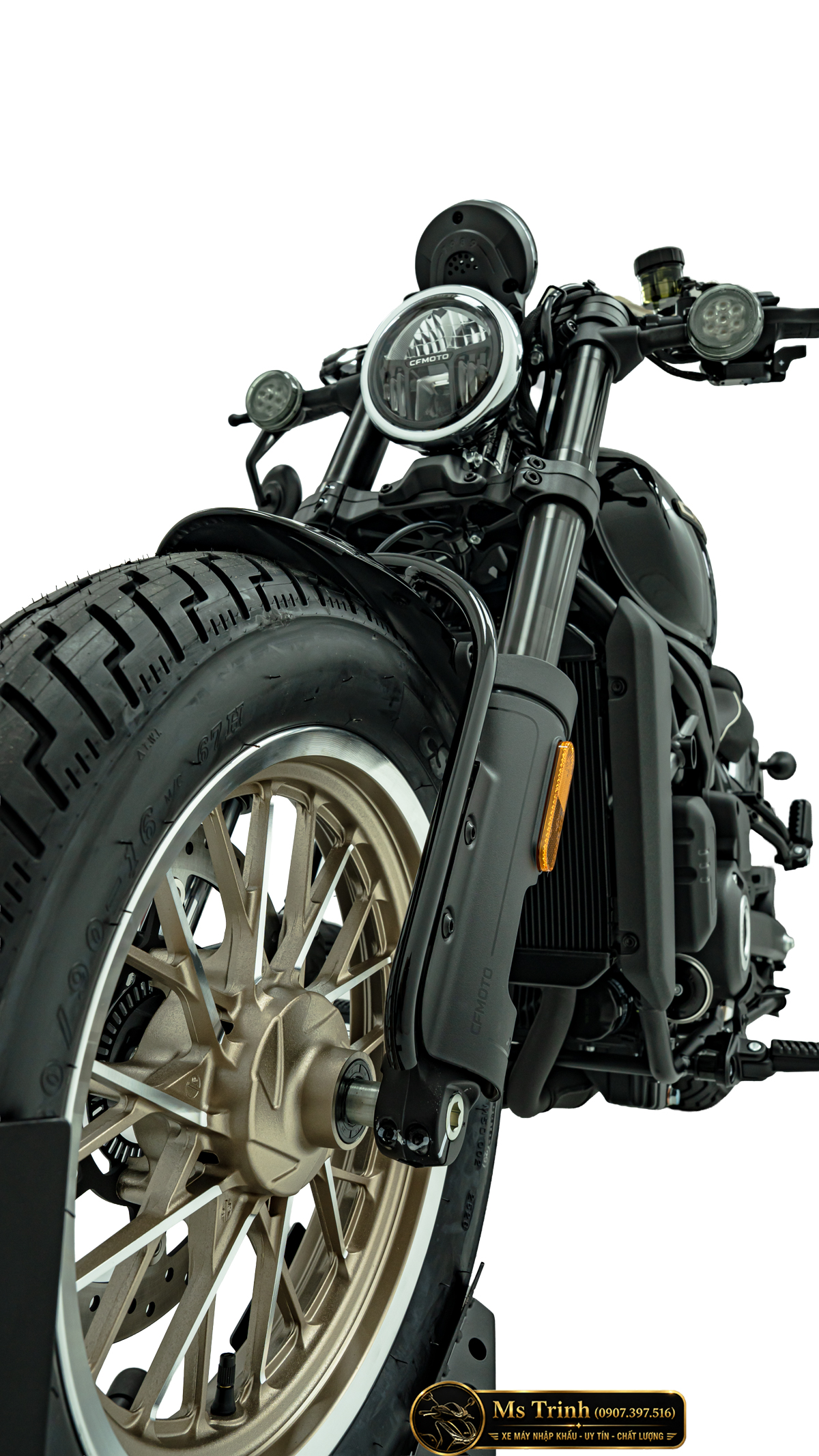CFMOTO 450CL-C AMT Đồng Tháp Cruiser 449cc số tự động, giá 167 triệu