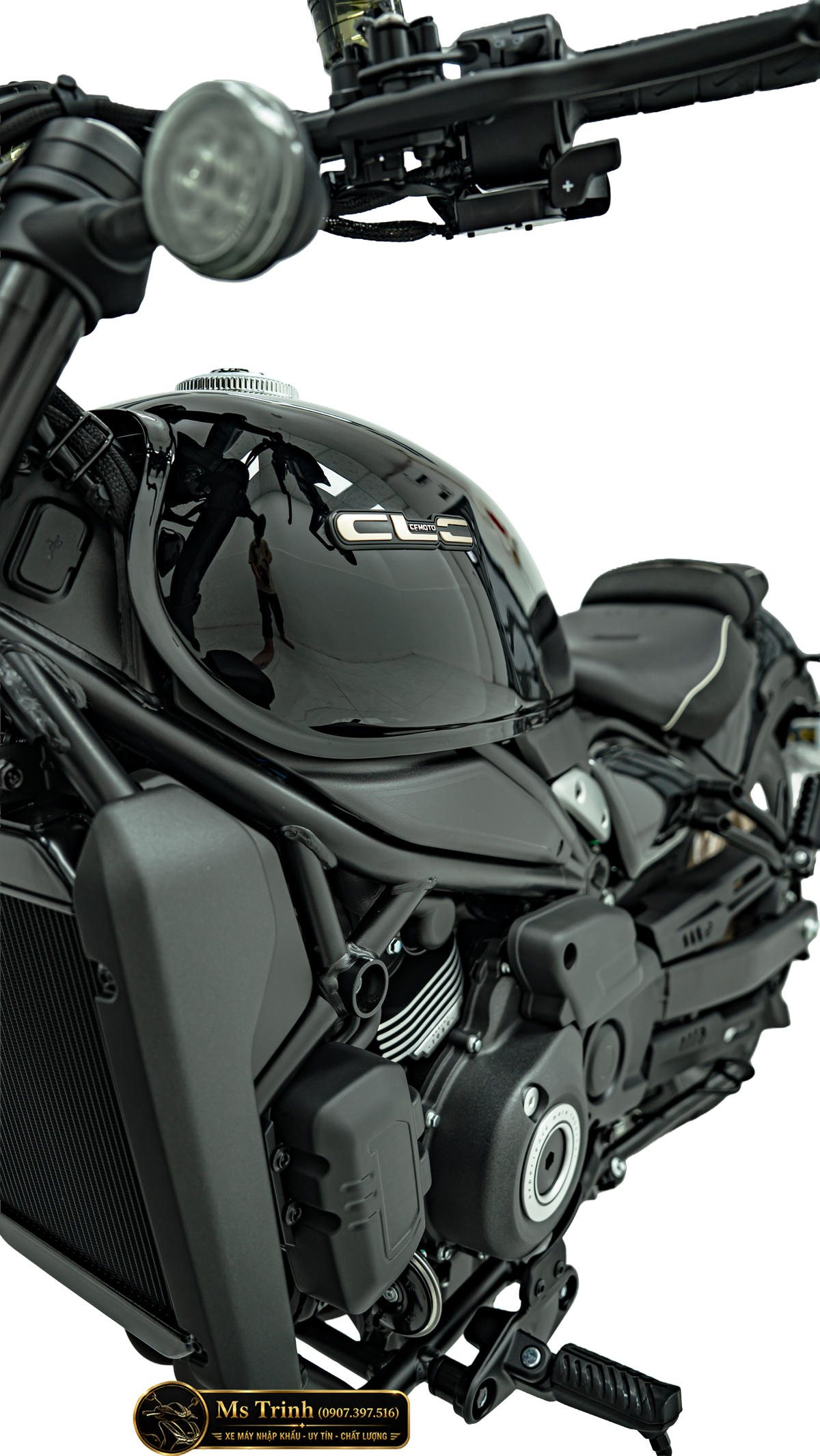 CFMOTO 450CL-C AMT Đồng Tháp Cruiser 449cc số tự động, giá 167 triệu