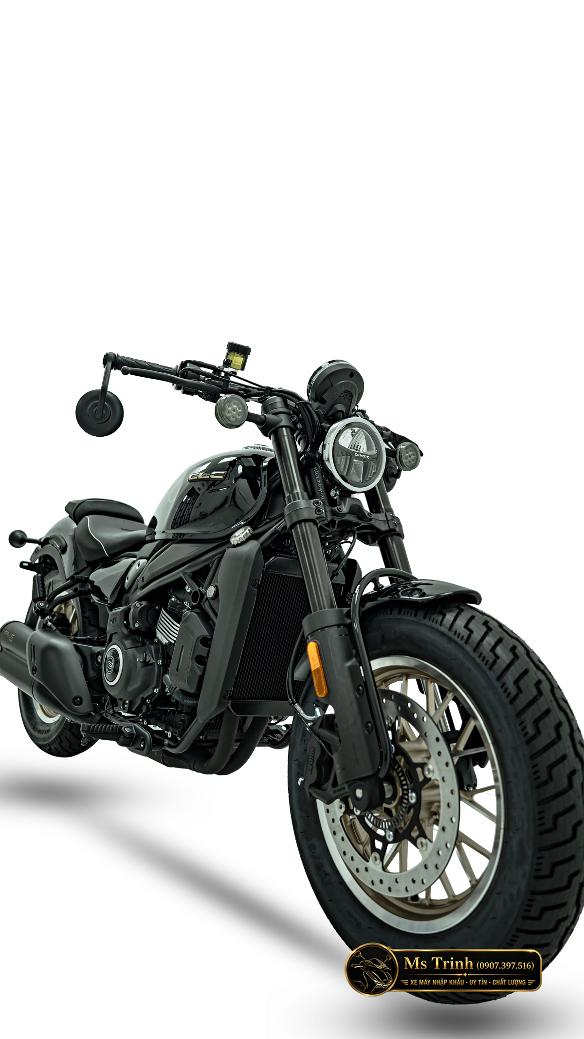 CFMOTO 450CL-C AMT Đồng Tháp Cruiser 449cc số tự động, giá 167 triệu