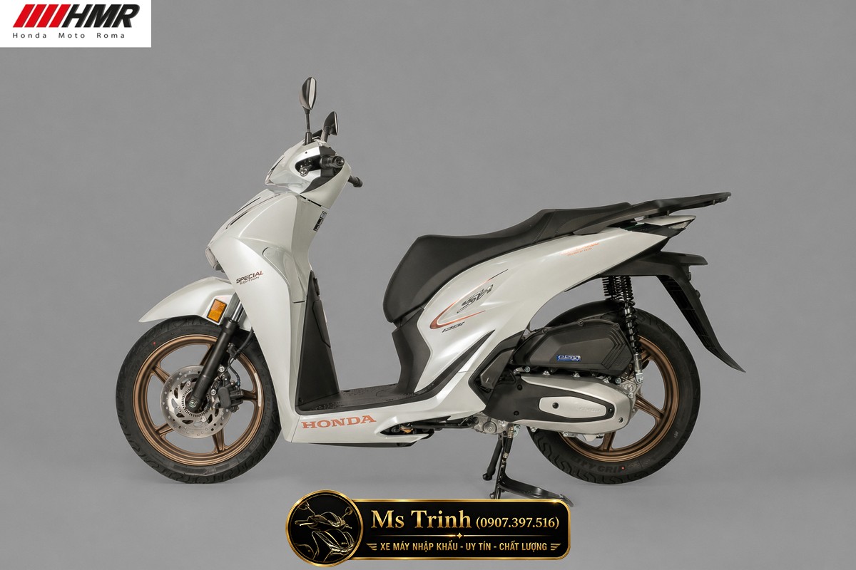 Honda SH150i Special Edition màu trắng 2026 nhập Ý tại Đồng Tháp - Vẻ đẹp thanh lịch của dòng SH Ý cao cấp