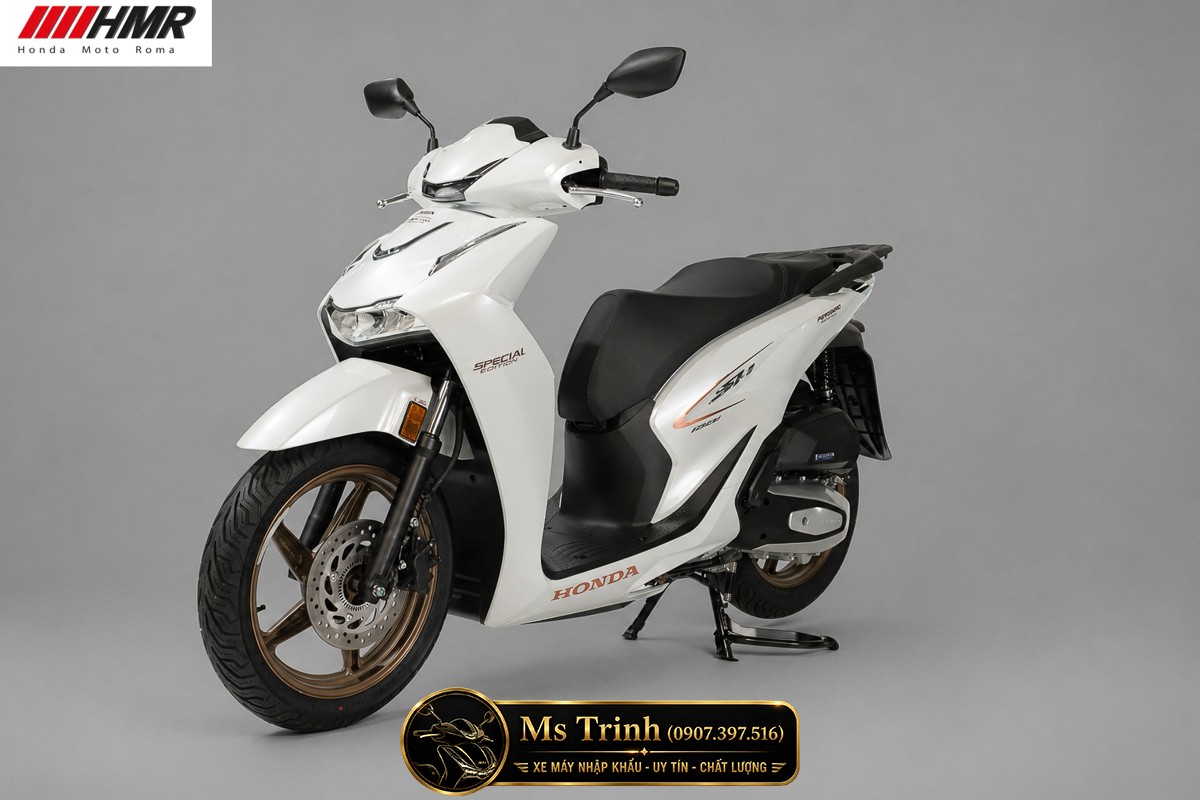 Honda SH150i Special Edition màu trắng 2026 nhập Ý tại Đồng Tháp - Vẻ đẹp thanh lịch của dòng SH Ý cao cấp