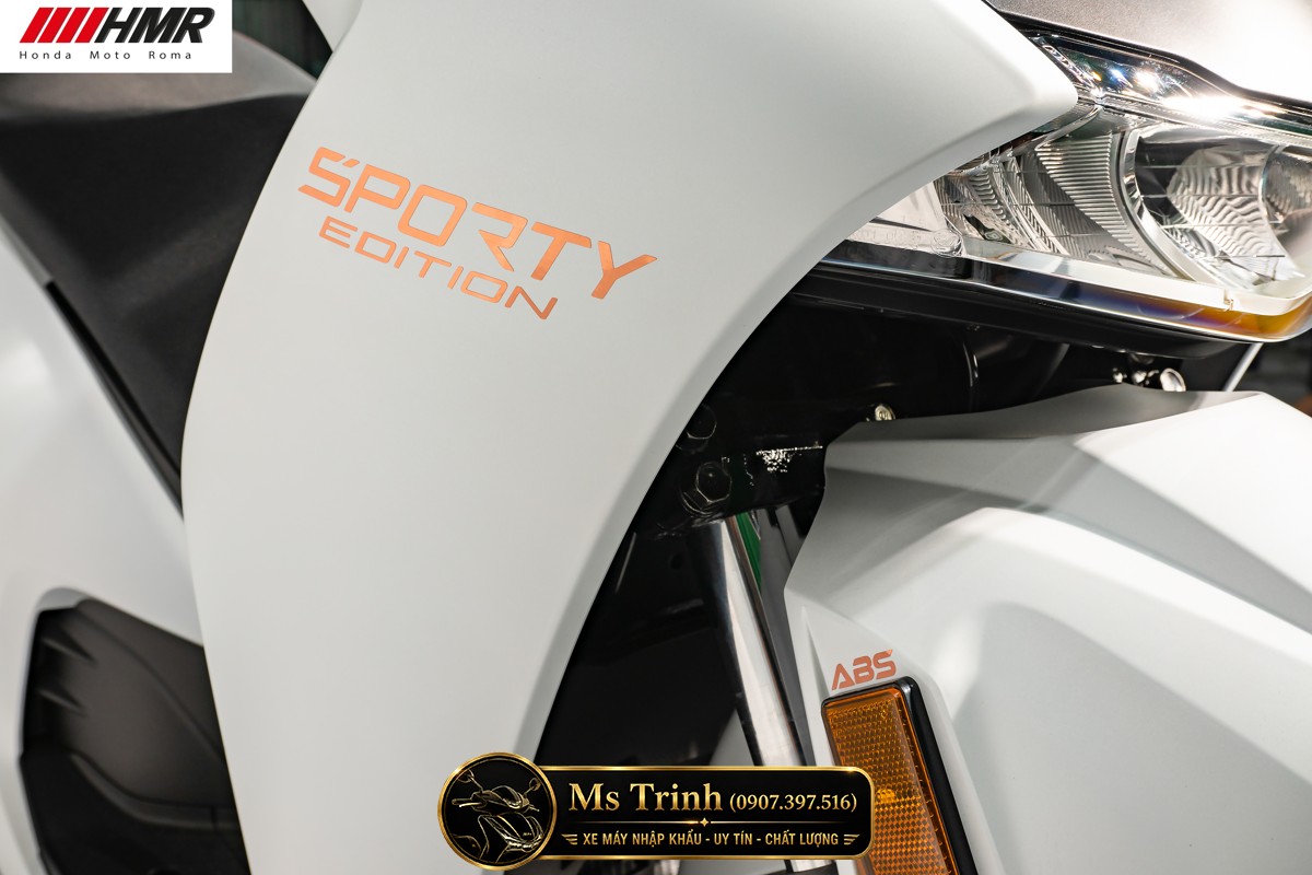 Honda SH350i nhập Ý 2026 tại Đồng Tháp - SH350i Sporty Trắng Nhám, Xám Bóng Đẳng Cấp Chuẩn Ý