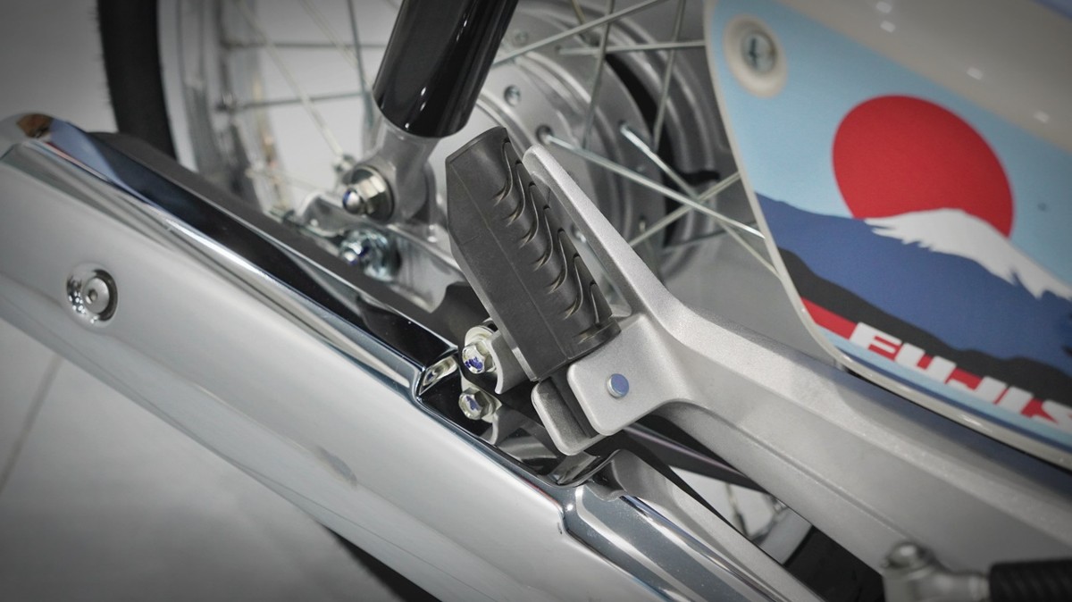 Honda Cub 110 Fujisan bản giới hạn tại Đồng Tháp - Thiết kế đậm chất Nhật Bản