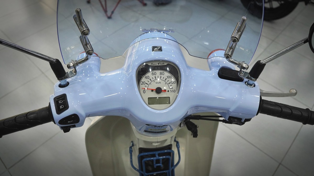 Honda Cub 110 Fujisan bản giới hạn tại Đồng Tháp - Thiết kế đậm chất Nhật Bản