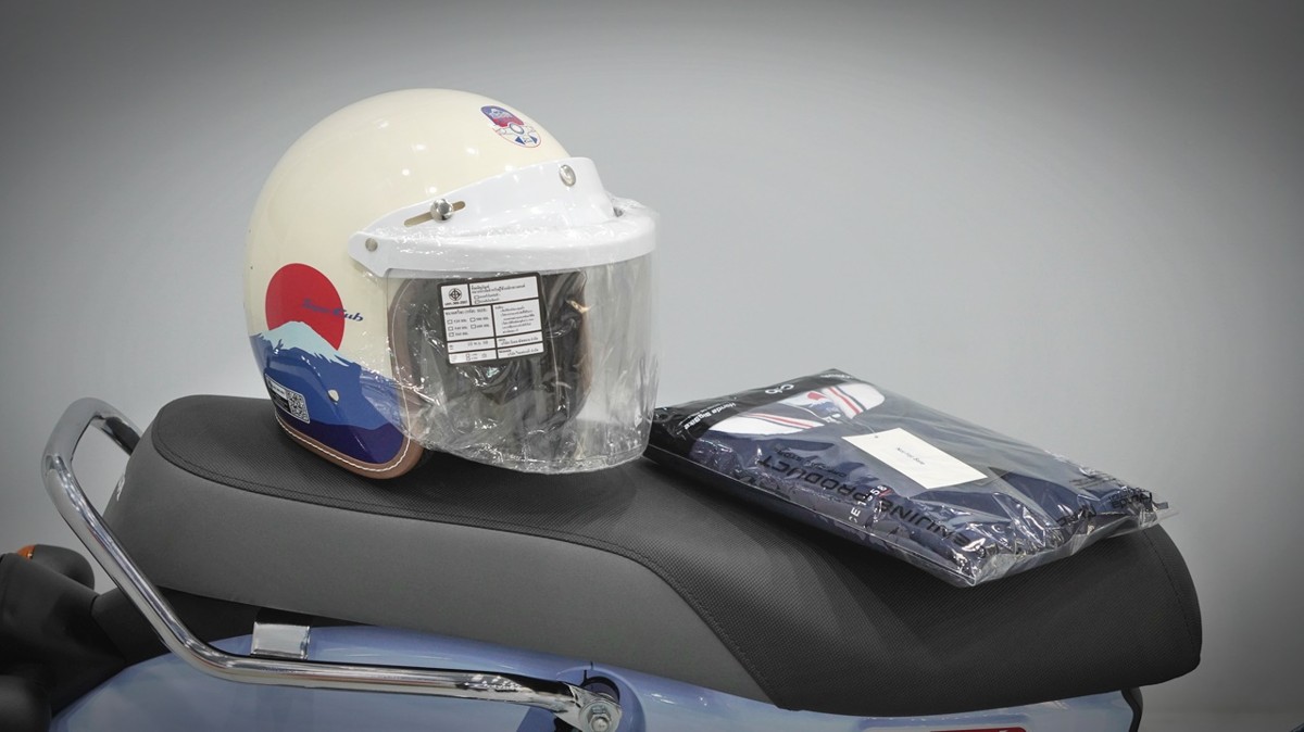 Honda Cub 110 Fujisan bản giới hạn tại Đồng Tháp - Thiết kế đậm chất Nhật Bản