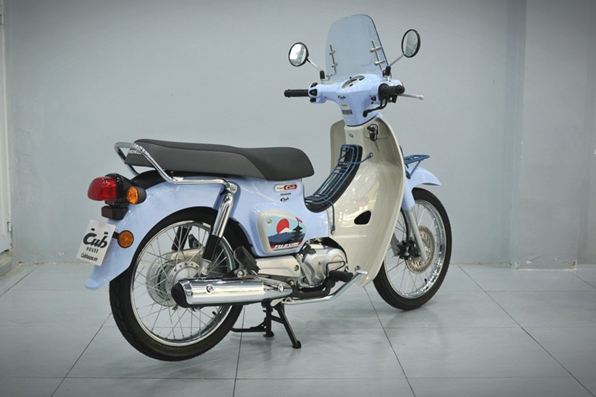 Honda Cub 110 Fujisan bản giới hạn tại Đồng Tháp - Thiết kế đậm chất Nhật Bản