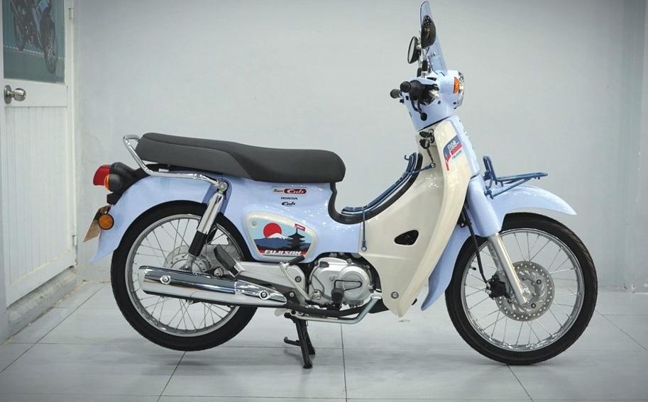 Honda Cub 110 Fujisan bản giới hạn tại Đồng Tháp - Thiết kế đậm chất Nhật Bản
