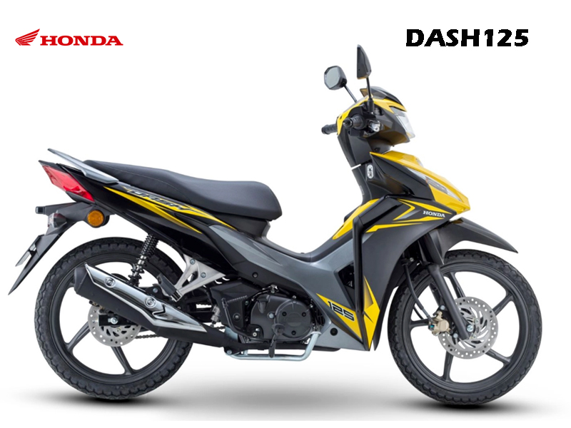 Honda Dash125 2025, 2 thắng dĩa, NK Chính Hãng Malaysia tại Đồng Tháp