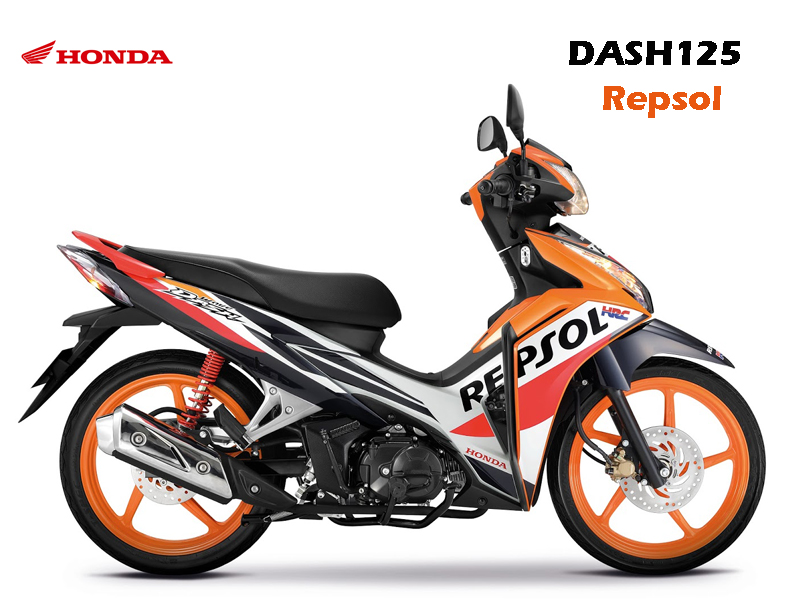 Honda Dash125 2025, 2 thắng dĩa, NK Chính Hãng Malaysia tại Đồng Tháp