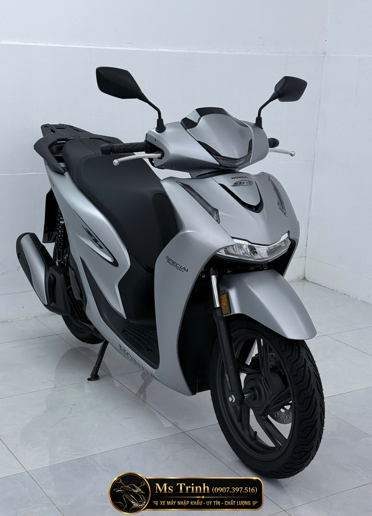 Honda SH150i Special Edition HMR màu bạc nhập Ý 2026 tại Đồng Tháp | Giá mới nhất, xe chính ngạch Honda Moto Roma