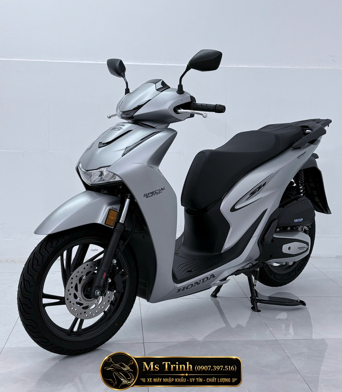 Honda SH150i Special Edition HMR màu bạc nhập Ý 2026 tại Đồng Tháp | Giá mới nhất, xe chính ngạch Honda Moto Roma