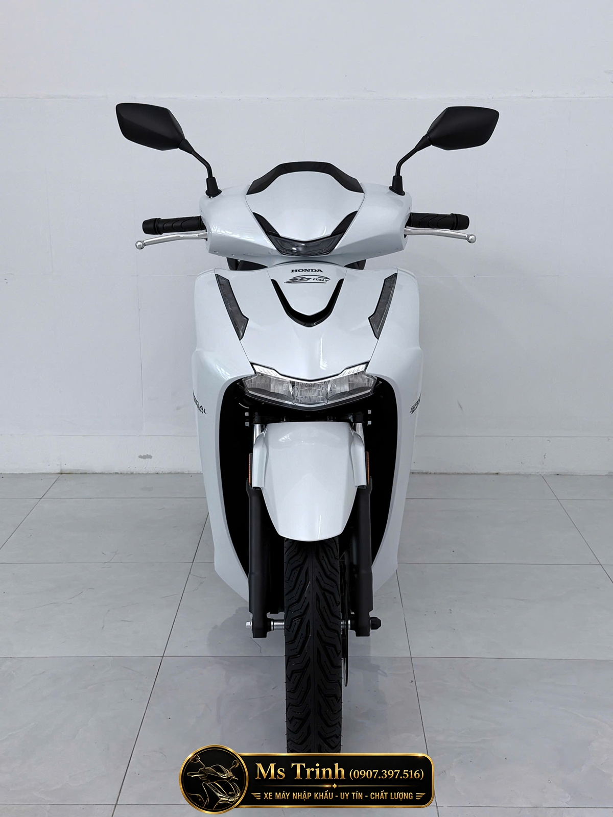 Honda SH150i Special Edition Standard nhập HMR Ý màu trắng tại Đồng Tháp: Giá trị nằm trong từng chi tiết nguyên bản