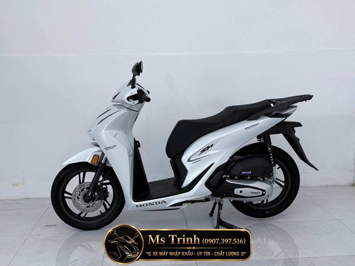 Honda SH150i Special Edition Standard nhập HMR Ý màu trắng tại Đồng Tháp: Giá trị nằm trong từng chi tiết nguyên bản