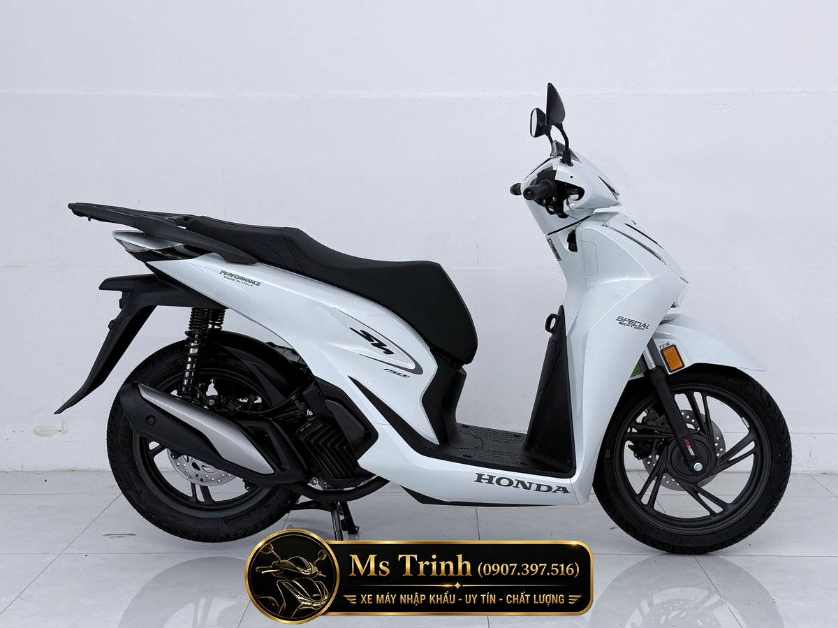 Honda SH150i Special Edition Standard nhập HMR Ý màu trắng tại Đồng Tháp: Giá trị nằm trong từng chi tiết nguyên bản