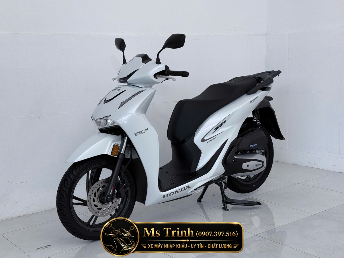 Honda SH150i Special Edition Standard nhập HMR Ý màu trắng tại Đồng Tháp: Giá trị nằm trong từng chi tiết nguyên bản