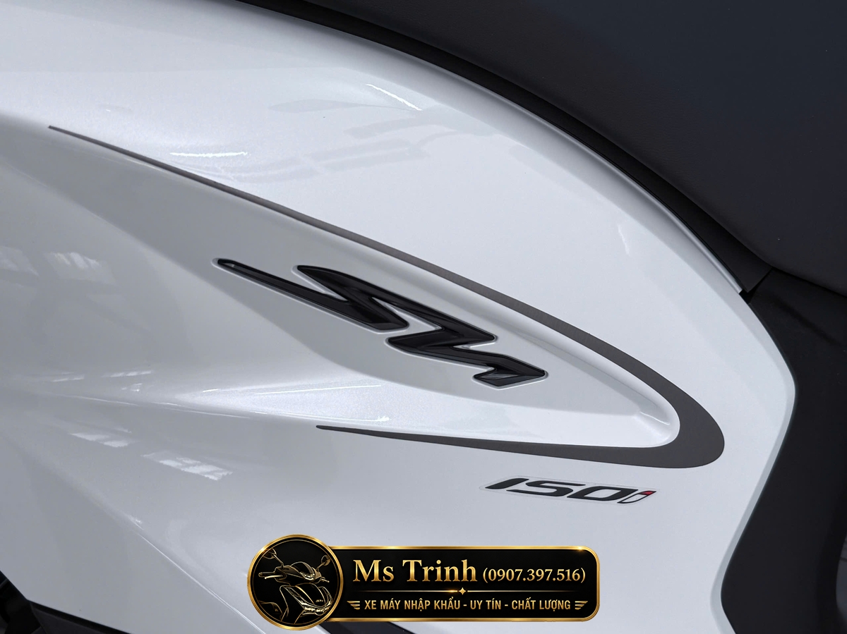 Honda SH150i Special Edition Standard nhập HMR Ý màu trắng tại Đồng Tháp: Giá trị nằm trong từng chi tiết nguyên bản