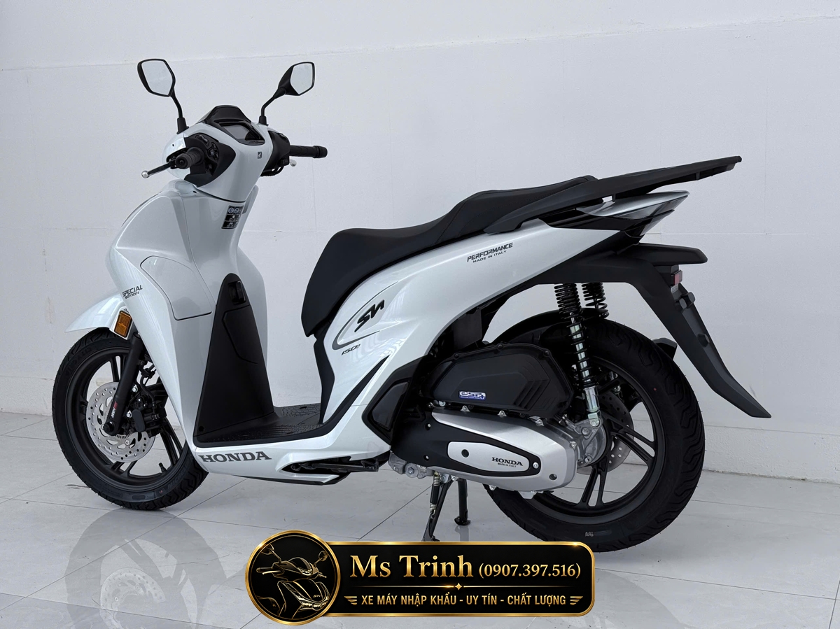 Honda SH150i Special Edition Standard nhập HMR Ý màu trắng tại Đồng Tháp: Giá trị nằm trong từng chi tiết nguyên bản