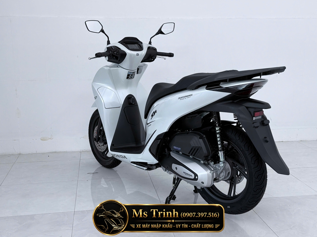 Honda SH150i Special Edition Standard nhập HMR Ý màu trắng tại Đồng Tháp: Giá trị nằm trong từng chi tiết nguyên bản