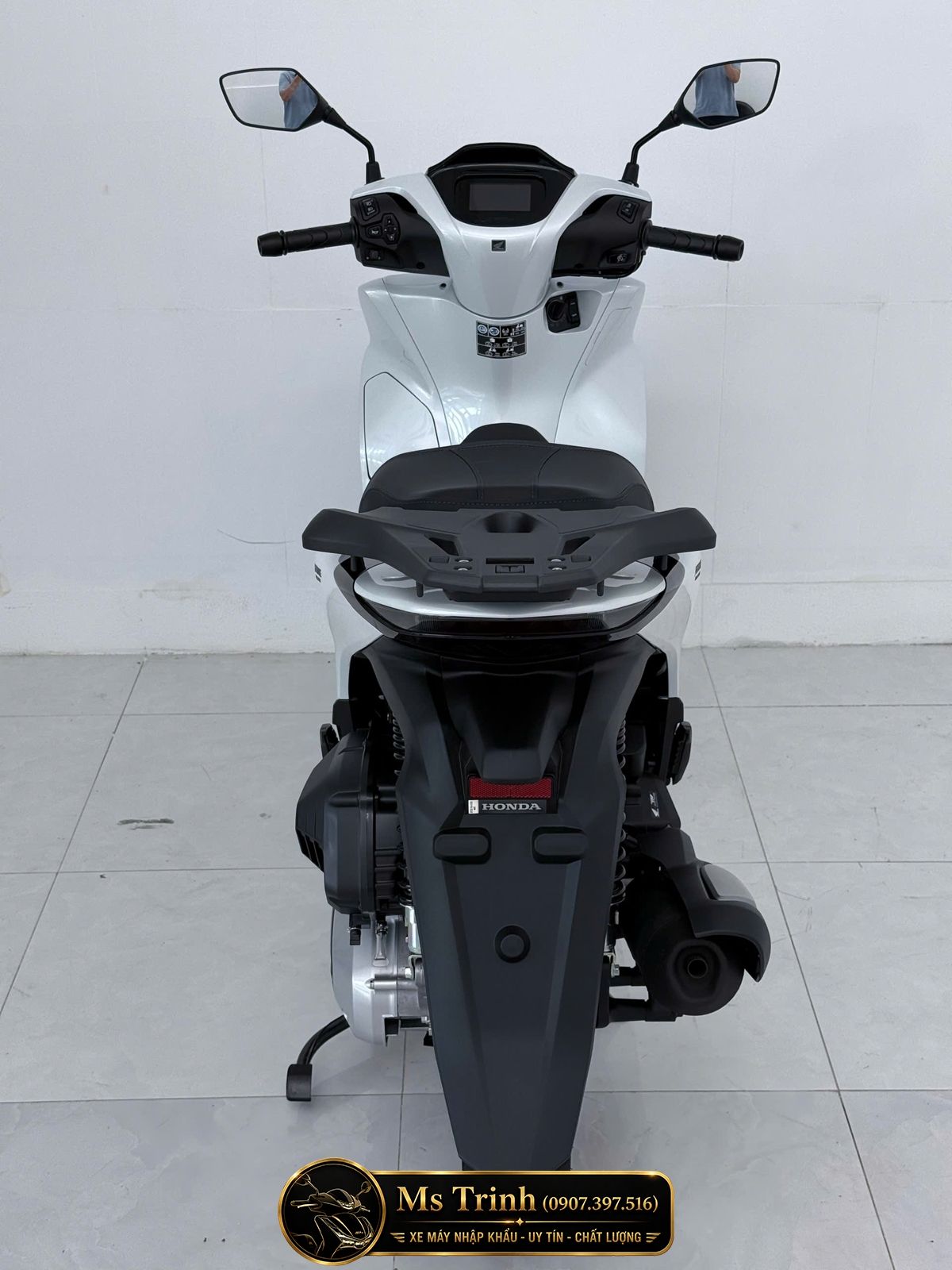 Honda SH150i Special Edition Standard nhập HMR Ý màu trắng tại Đồng Tháp: Giá trị nằm trong từng chi tiết nguyên bản