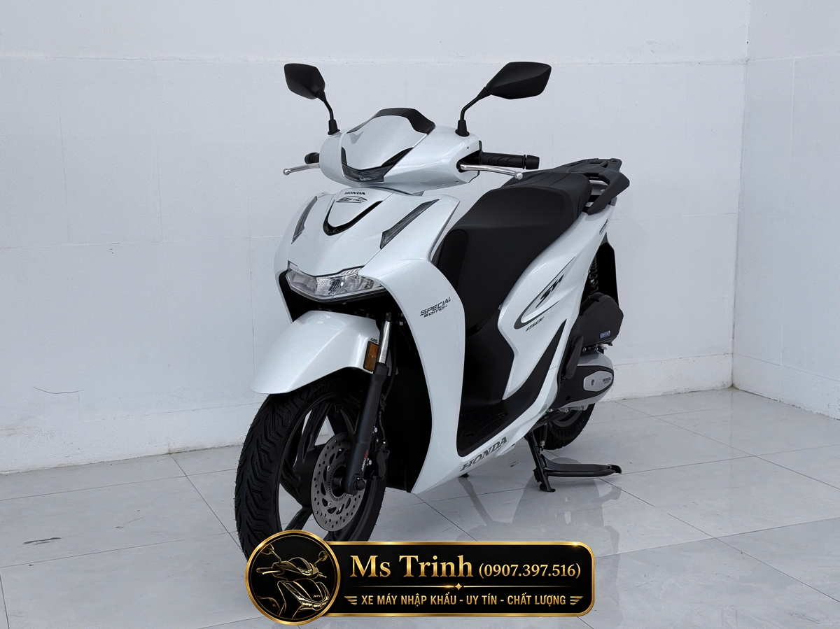 Honda SH150i Special Edition Standard nhập HMR Ý màu trắng tại Đồng Tháp: Giá trị nằm trong từng chi tiết nguyên bản