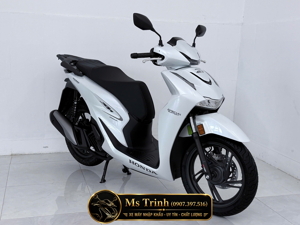 Honda SH150i Special Edition Standard nhập HMR Ý màu trắng tại Đồng Tháp: Giá trị nằm trong từng chi tiết nguyên bản