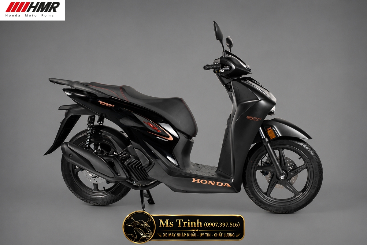 Honda SH150i nhập Ý 2026 Sporty màu đen tại Đồng Tháp - Mẫu SH Ý cao cấp được săn đón nhất hiện nay