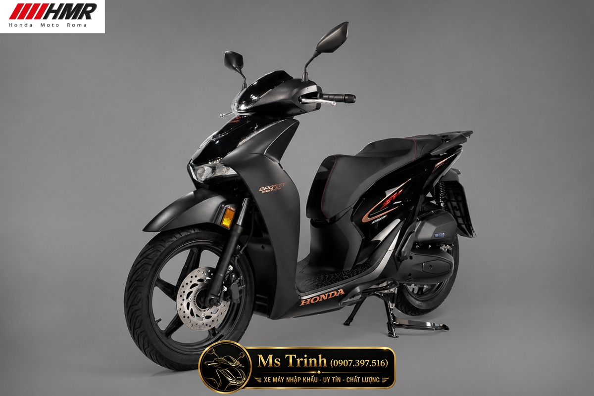 Honda SH150i nhập Ý 2026 Sporty màu đen tại Đồng Tháp - Mẫu SH Ý cao cấp được săn đón nhất hiện nay