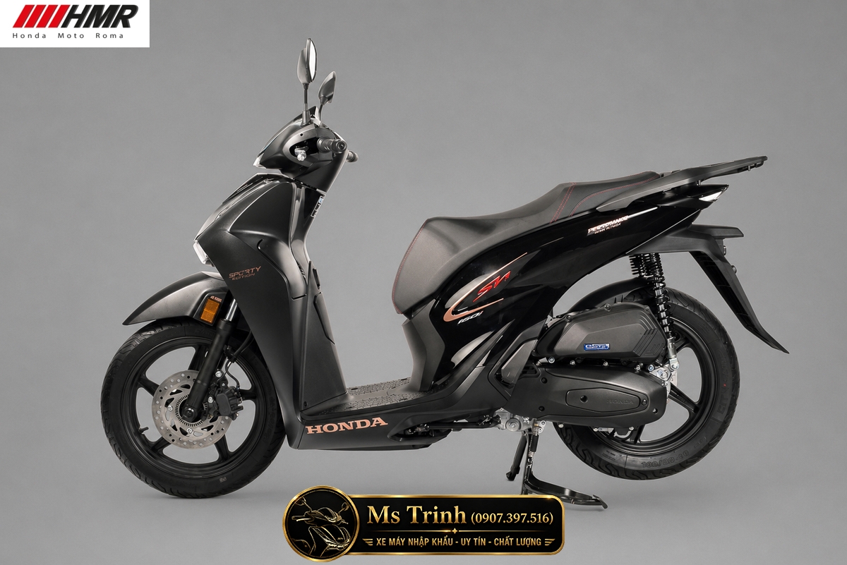 Honda SH150i nhập Ý 2026 Sporty màu đen tại Đồng Tháp - Mẫu SH Ý cao cấp được săn đón nhất hiện nay