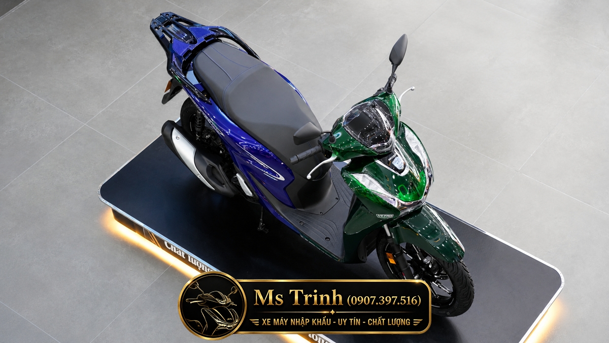 Honda SH150i Vetro Green - Sapphire tại Đồng Tháp: SH Ý Limited 200 xe
