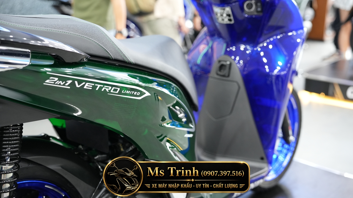 Honda SH150i Vetro Sapphire - Green tại Đồng Tháp: SH Ý 2 trong 1 giới hạn 200 xe