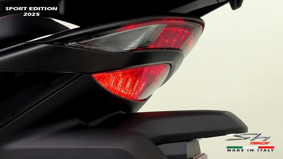 Honda SH150i 2025 Italy Sport Edition Màu Đen, Nhập Chính Hãng, Giá Rẻ tại Đồng Tháp