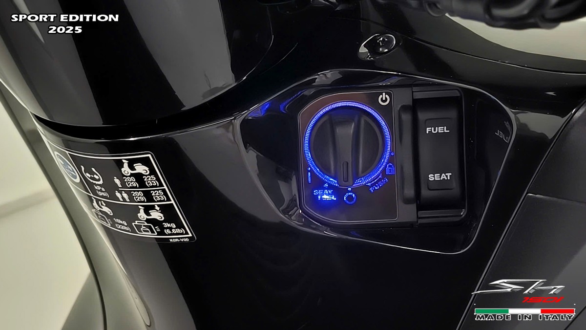 Honda SH150i 2025 Italy Sport Edition Màu Đen, Nhập Chính Hãng, Giá Rẻ tại Đồng Tháp