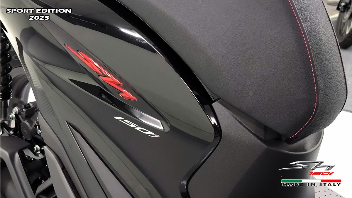 Honda SH150i 2025 Italy Sport Edition Màu Đen, Nhập Chính Hãng, Giá Rẻ tại Đồng Tháp