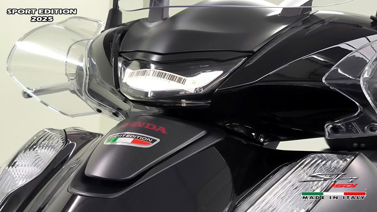 Honda SH150i 2025 Italy Sport Edition Màu Đen, Nhập Chính Hãng, Giá Rẻ tại Đồng Tháp