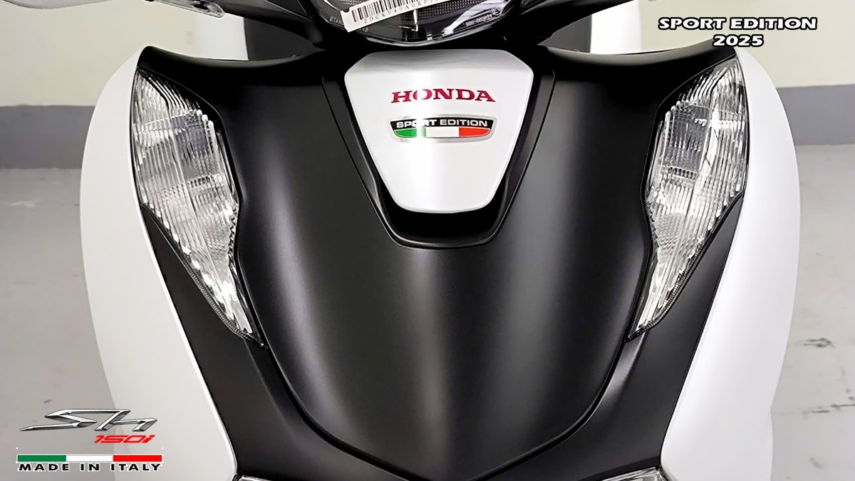 Honda SH150i Sport Edition 2025 Trắng, Made In Italy, Nhập Chính Hãng tại Đồng Tháp