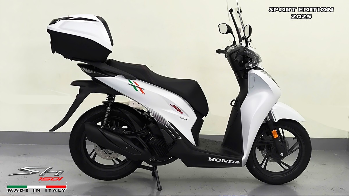 Honda SH150i Sport Edition 2025 Trắng, Made In Italy, Nhập Chính Hãng tại Đồng Tháp