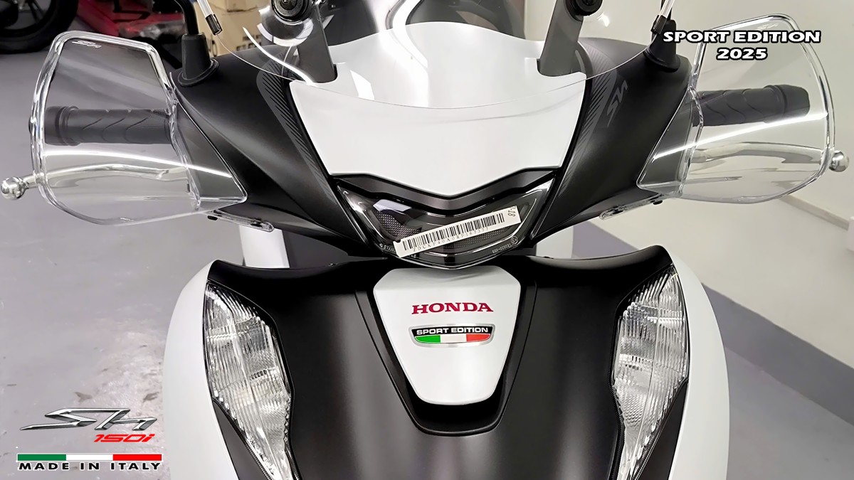 Honda SH150i Sport Edition 2025 Trắng, Made In Italy, Nhập Chính Hãng tại Đồng Tháp