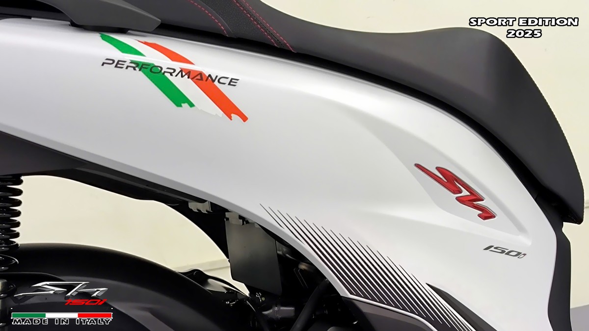 Honda SH150i Sport Edition 2025 Trắng, Made In Italy, Nhập Chính Hãng tại Đồng Tháp
