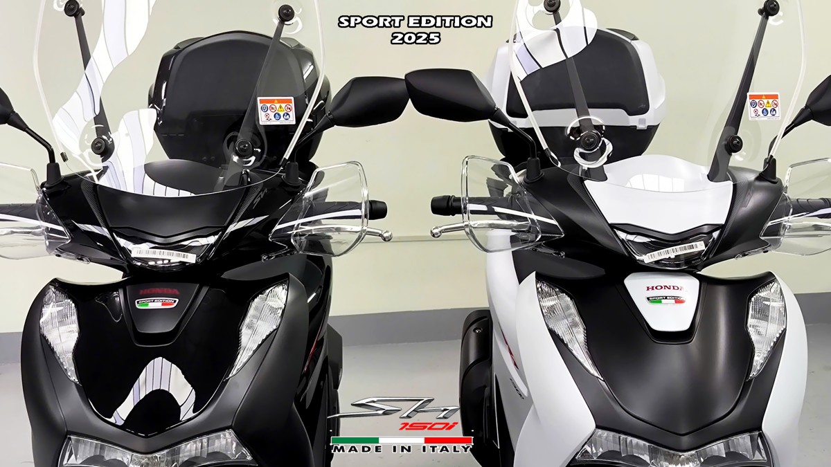 Honda SH150i Sport Edition 2025 Trắng, Made In Italy, Nhập Chính Hãng tại Đồng Tháp