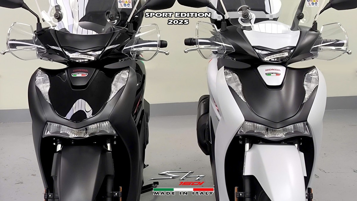 Honda SH150i Sport Edition 2025 Trắng, Made In Italy, Nhập Chính Hãng tại Đồng Tháp