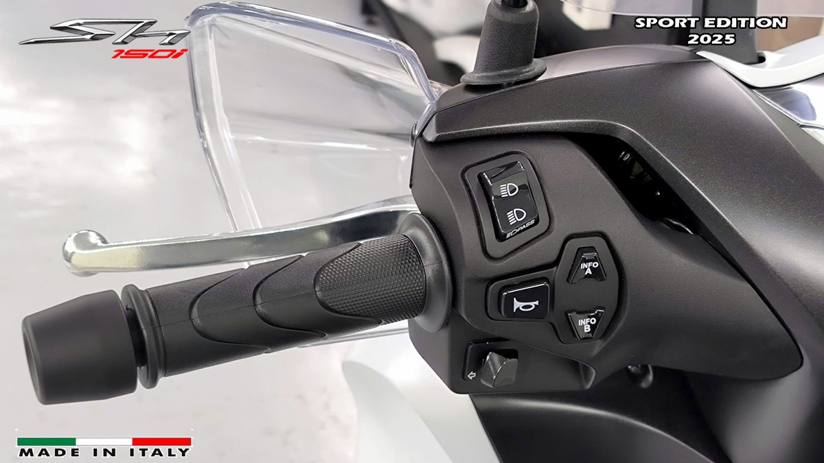 Honda SH150i Sport Edition 2025 Trắng, Made In Italy, Nhập Chính Hãng tại Đồng Tháp